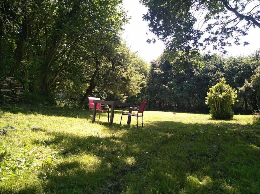 Villa Les Crins De Gaia à Plogastel-Saint-Germain Extérieur photo